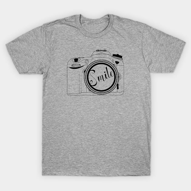 Smile to the camera T-Shirt by Buno